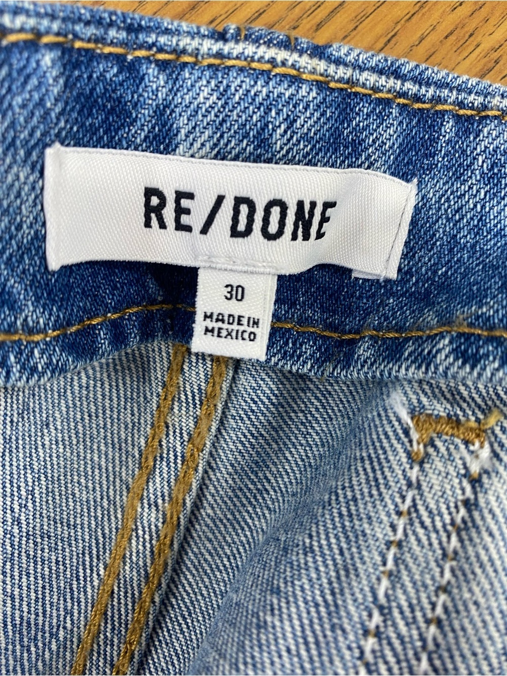 Re/Done Originals Button Front Crop Boot in Riot - Picture 7 of 10